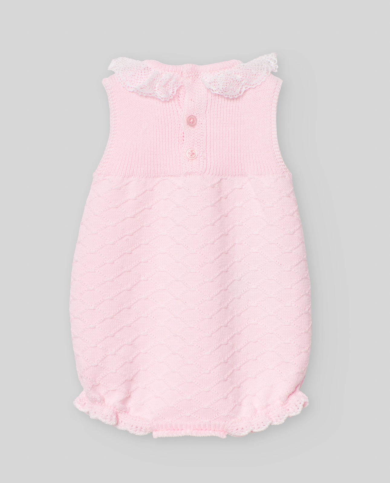 Pink Baby Knit Romper